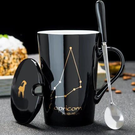 Creative 12 Constellations Ceramic Mugs | Unique Drinkware Gift