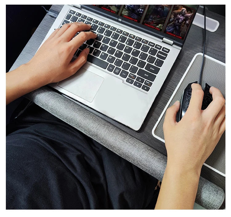 Portable Multi-Purpose Laptop Desk with Anti-Slip Mouse Pad