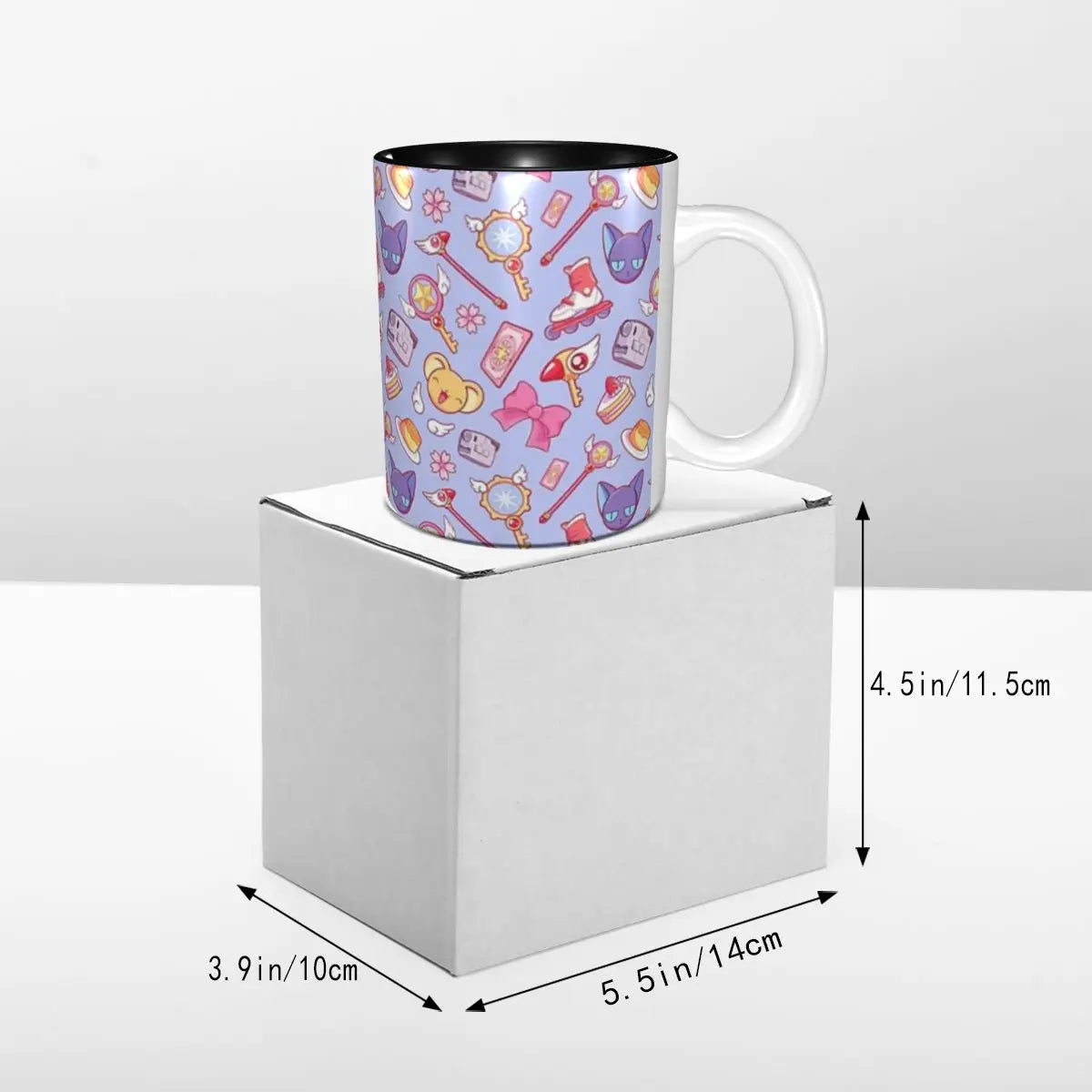 Funny Ceramic Coffee Mug | Vibrant Violet Drinkware for Gifts