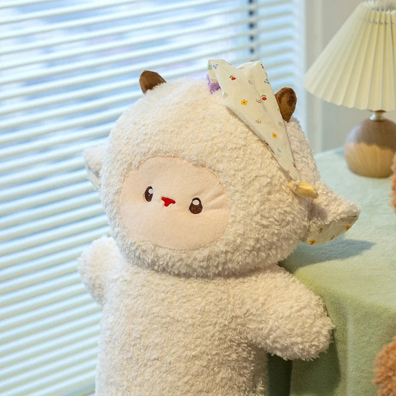 90cm Giant Plush Animal Pillow | Soft Sleep Cartoon Doll for Kids