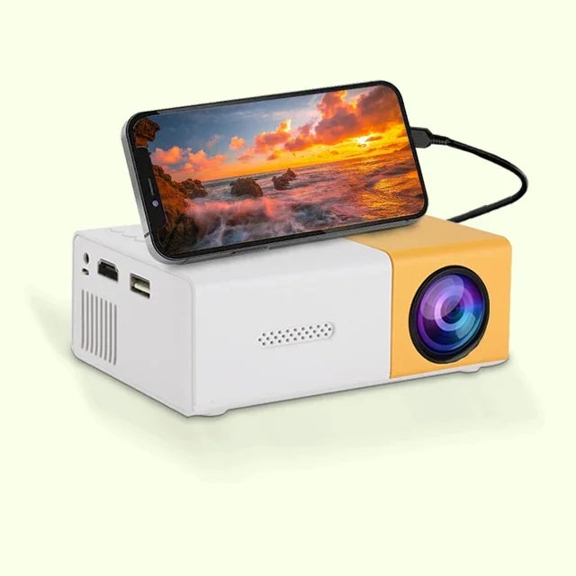 Mini Portable HD Projector | Ultra-Clear Mobile Projection