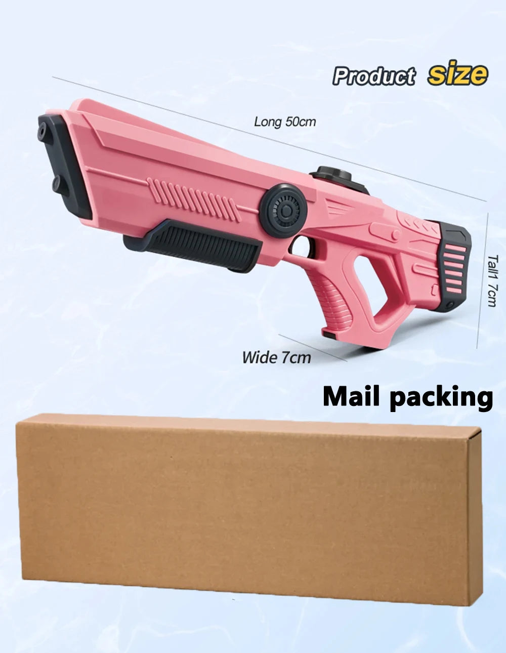 Electric Automatic Water Storage Spray Gun | Summer Fun