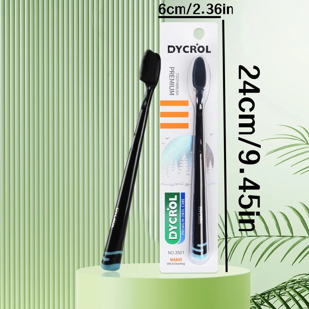 Silicone Bristle Toothbrush Sets | Colorful Deep Cleaning Tools