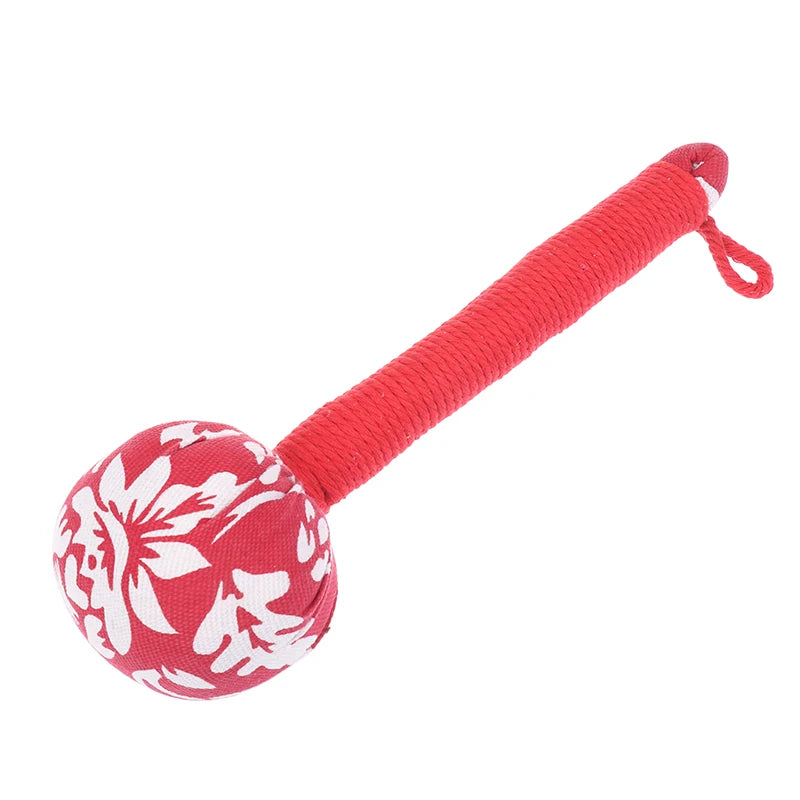 Long-Handled Wormwood Massage Hammer for Stress Relief