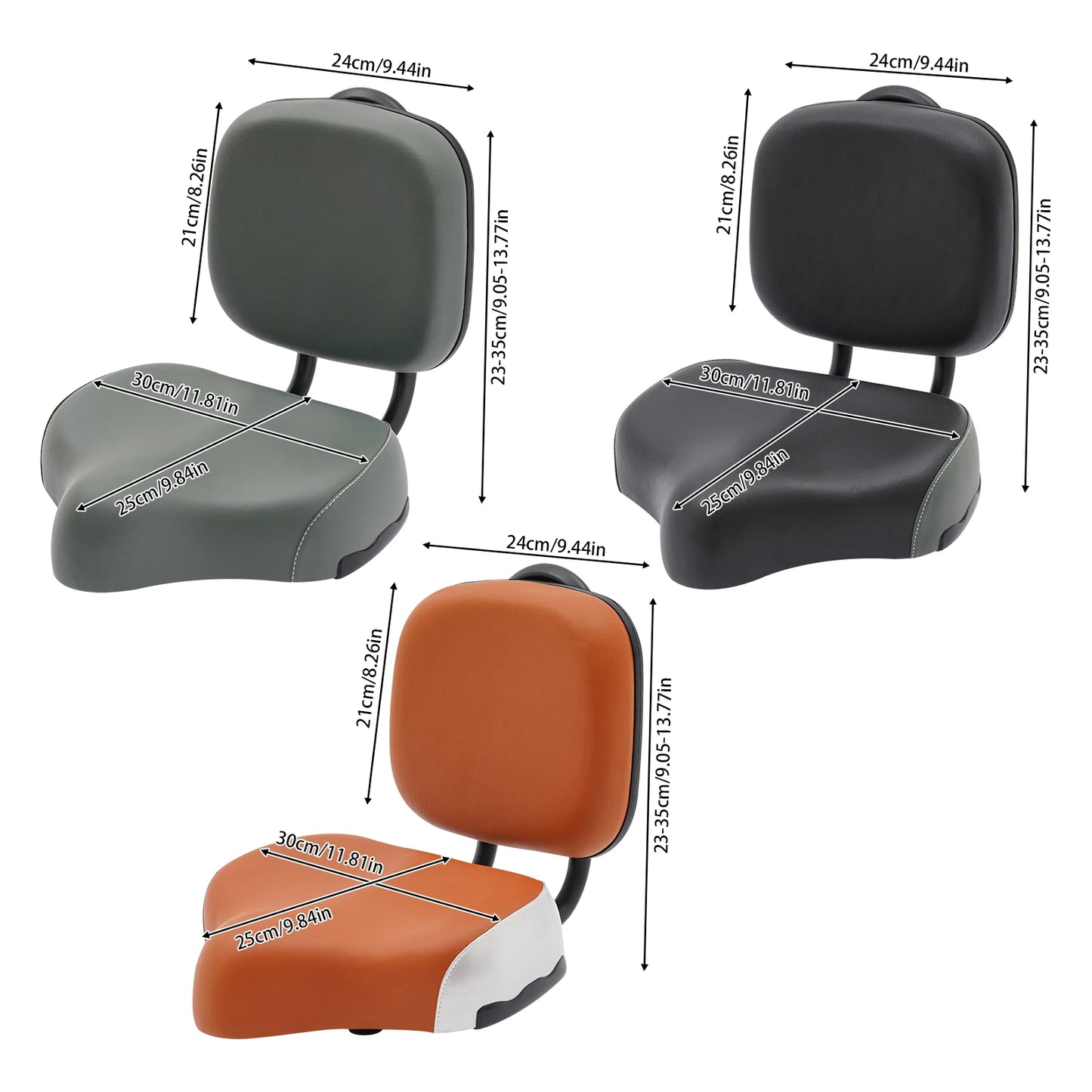 Adjustable Tricycle Seat with Comfortable Backrest | Durable Design