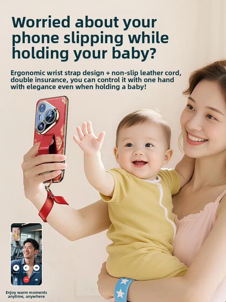 Elegant 4-in-1 Phone Case | Luxury Protection for Your Phone