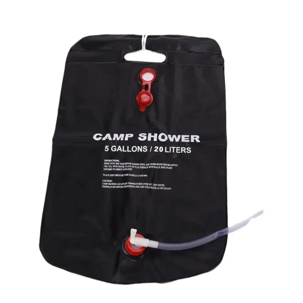 20L Solar Heated Outdoor Shower Bag | Perfect for Camping & Beach