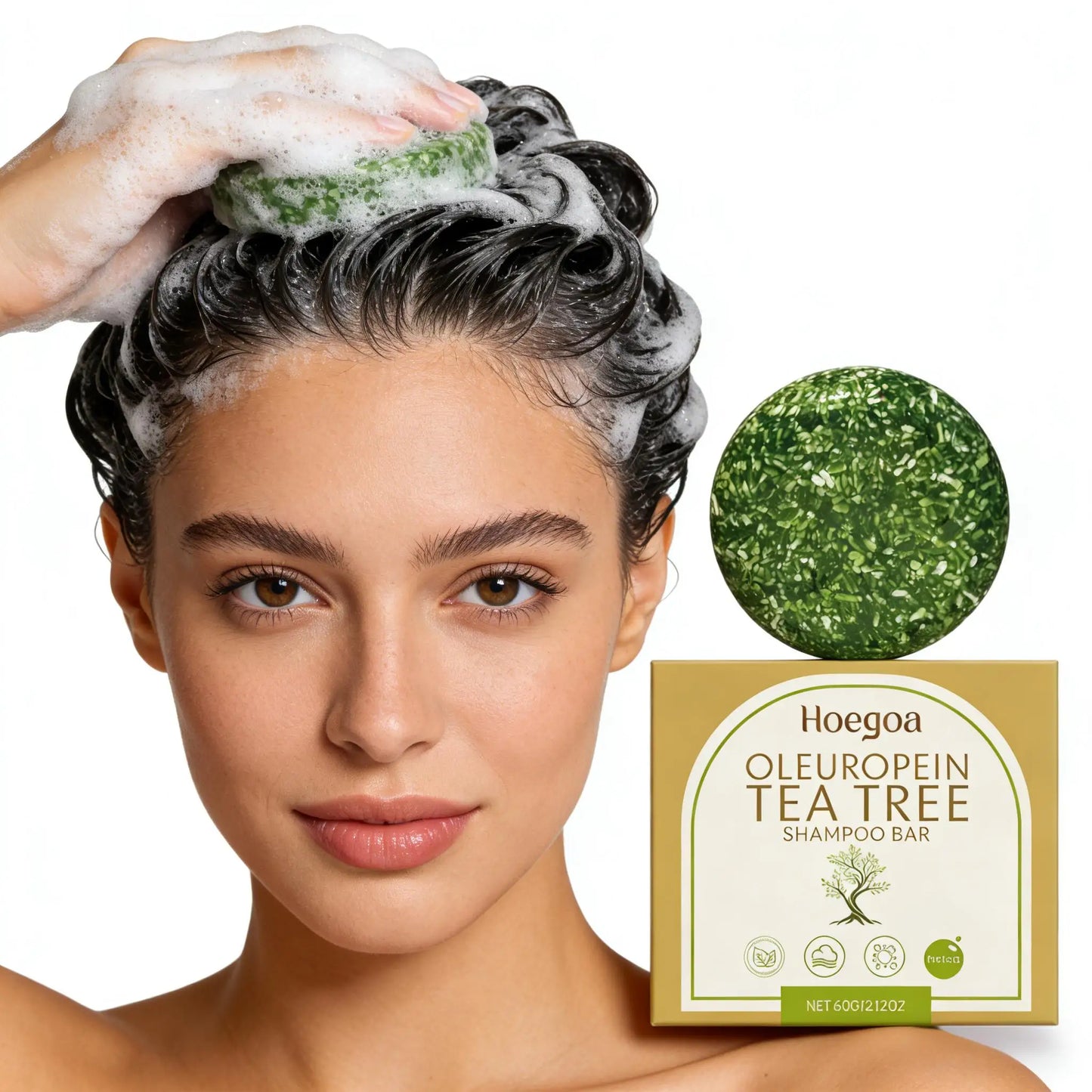 Tea Tree Oil Shampoo for Dandruff Removal & Scalp Care