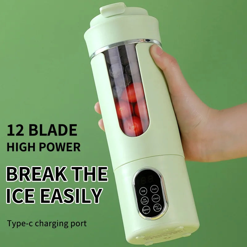 Portable Juicer - 530ml Mini Fresh Juice Blender with USB Charging