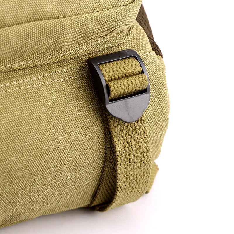 Multifunctional Canvas Chest Bag | Sleek Travel Companion