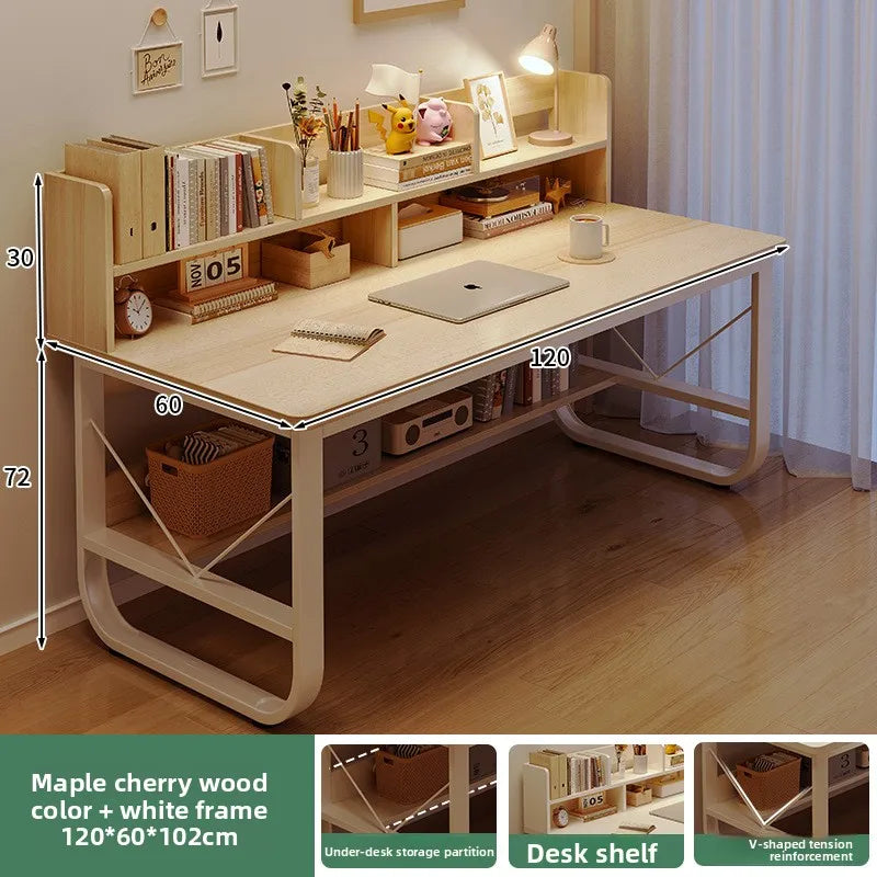 Simple and Stylish Desktop Computer Desk for Home Office