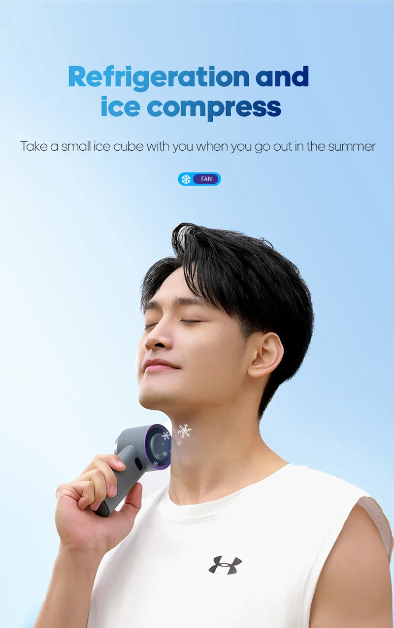 Portable Handheld Turbo Fan | 100 Adjustable Wind Speeds