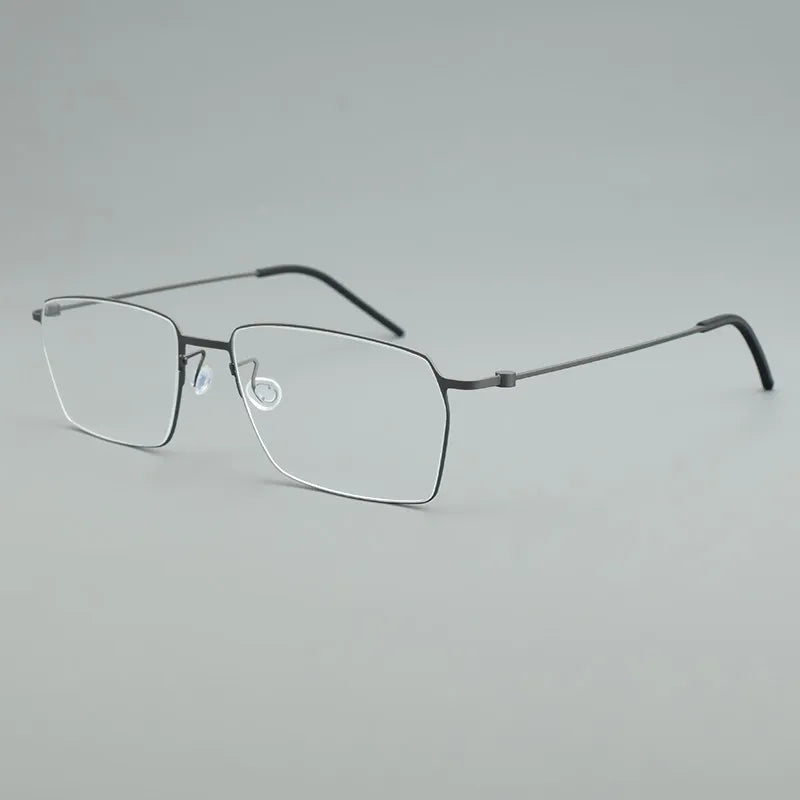 Ultra Light Titanium Eyeglasses | Retro Square Frames for All 2026