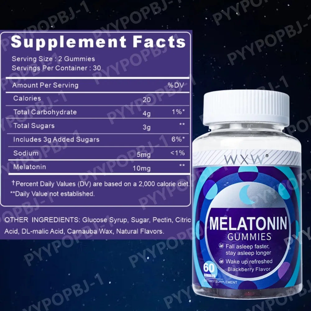 Vegetarian Melatonin Gummies | Sleep-Inducing Natural Support