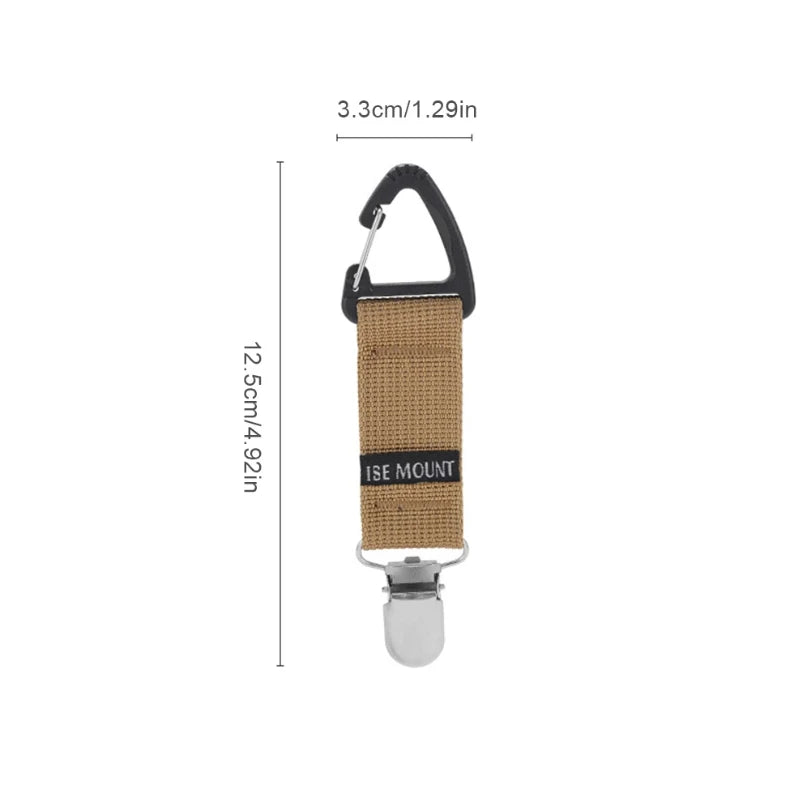 Portable Outdoor Hat Clip | Practical Travel Cap Holder