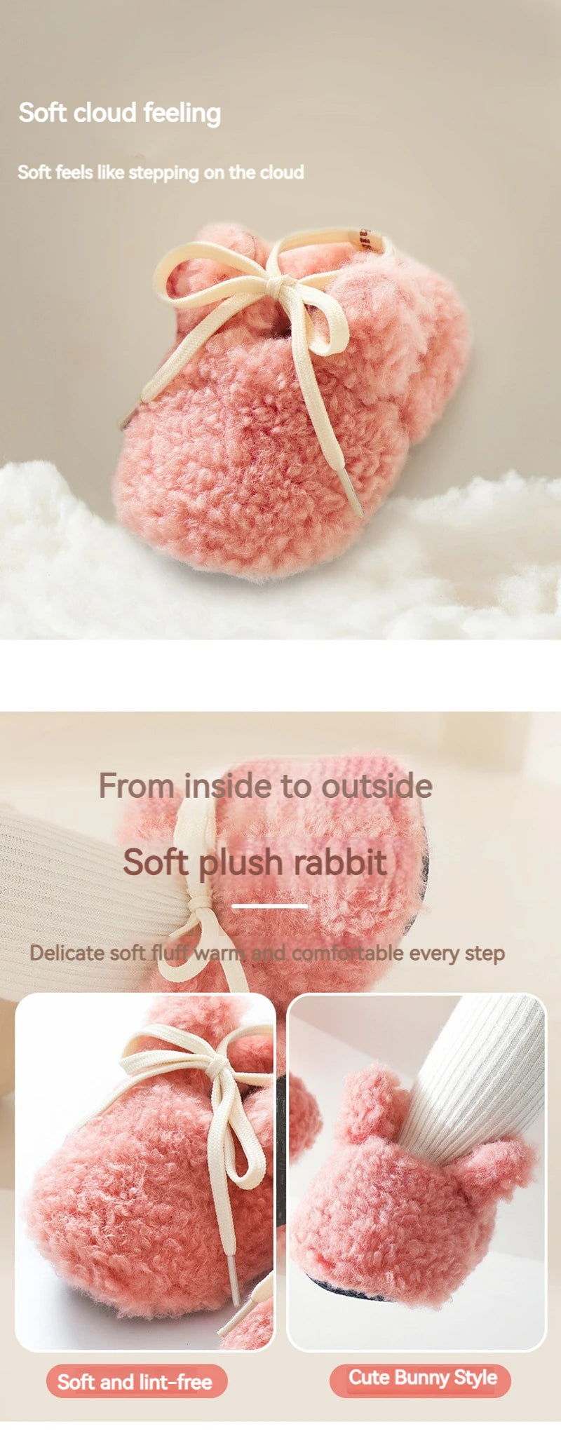 Warm Winter Baby Booties | Soft Anti-Slip Crib Shoes for Infants