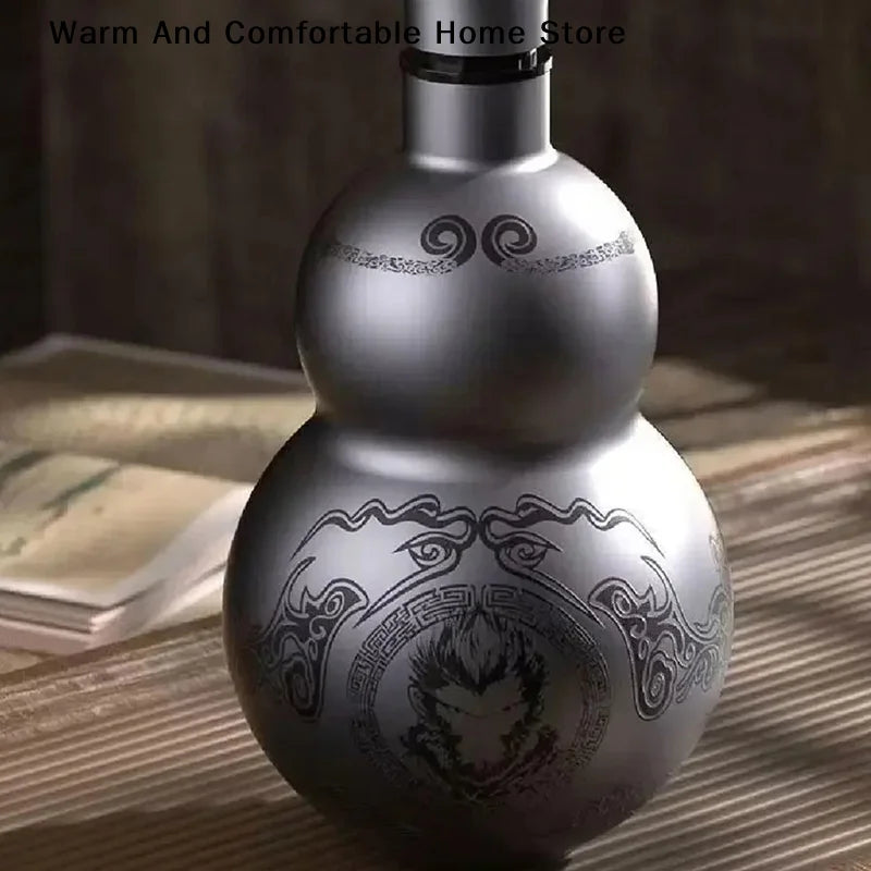Portable Gourd Style Insulated Water Bottle | 500ml Drink Container