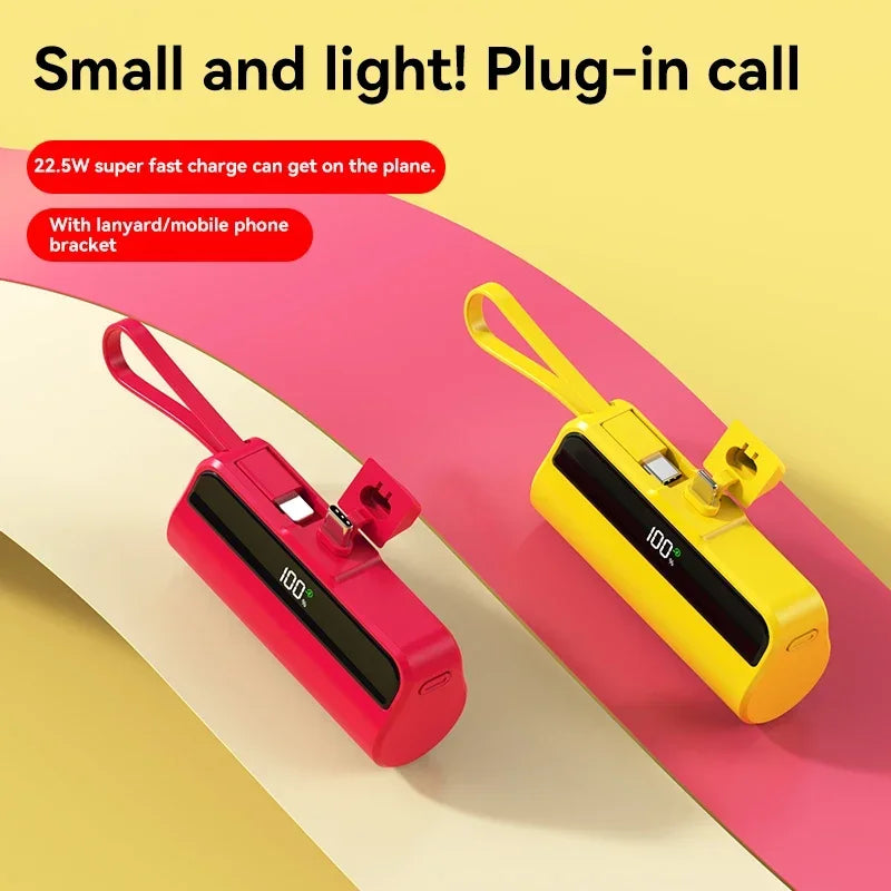 50000mAh Capsule Mobile Power Bank | Ultimate Portable Charger