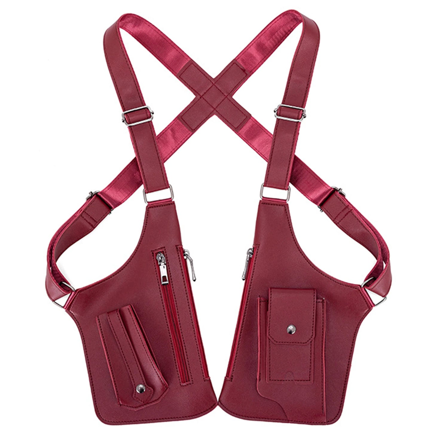 PU Leather Anti-Theft Underarm Bag | Multi-Pocket Shoulder Wallet