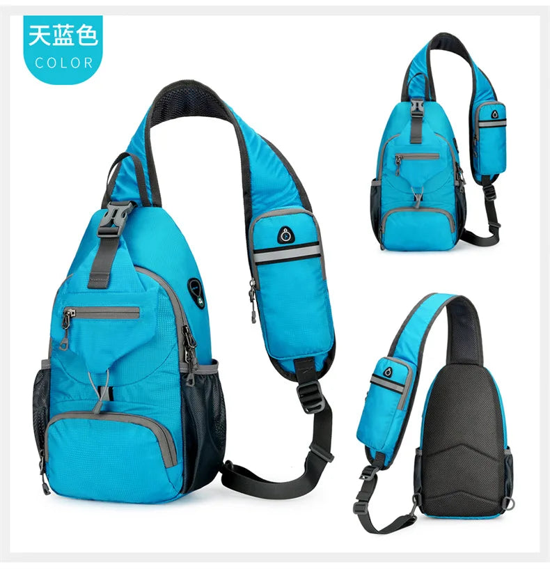 Anti-Theft Waterproof Crossbody Shoulder Backpack | Ultimate Sport Bag