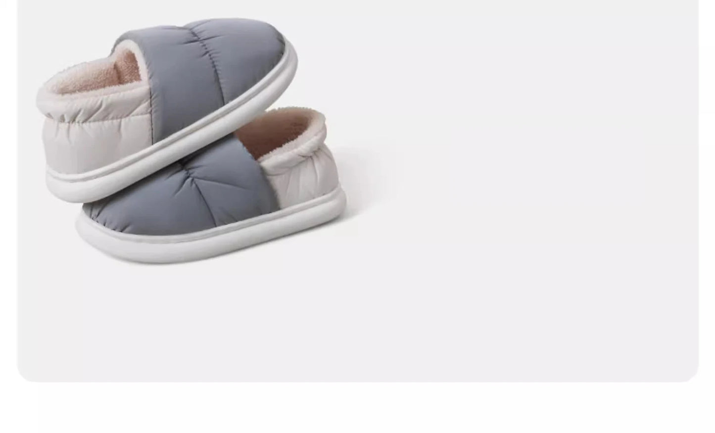 Women's Cotton Patchwork Slippers | Warm Anti-Slip Indoor Shoes