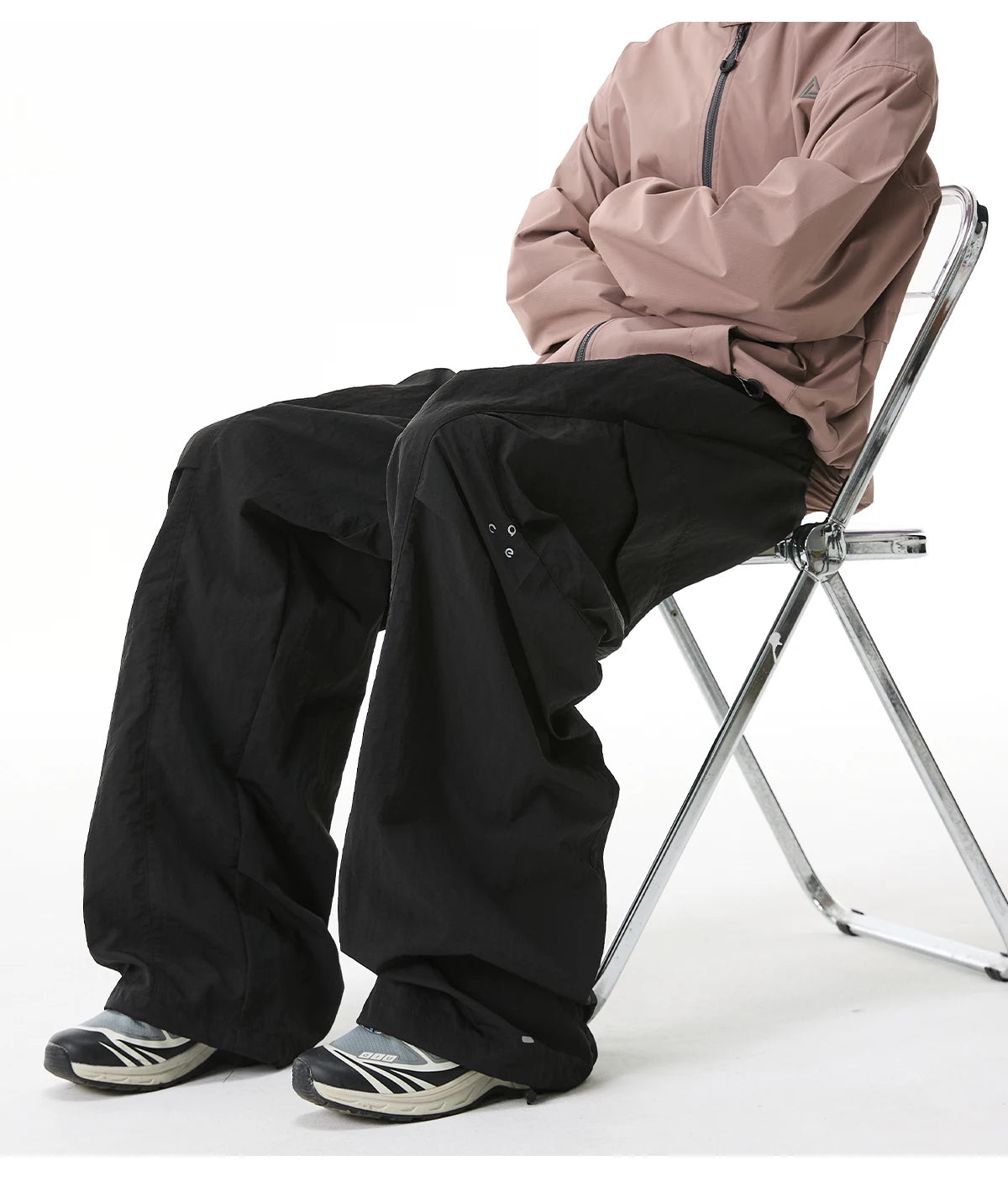 Men's Water-Resistant Cargo Pants | Oversized Utility Trousers