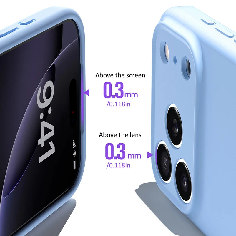 Silicone Suction Cup Holder Case for iPhone | Solid Color Covers