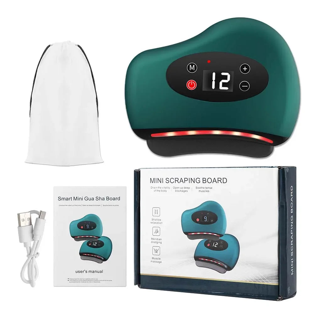 Electric Gua Sha Massager | Relaxing Facial & Body Therapy Tool