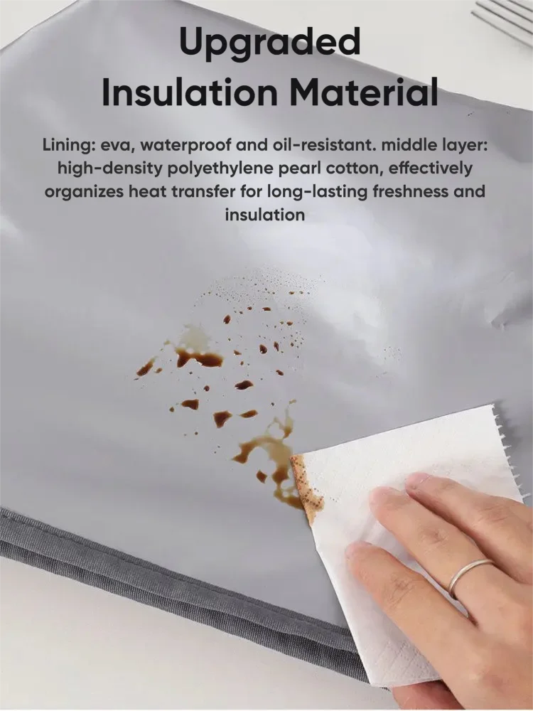 Insulated Lunch Bag for Women | Thermal Cooler Tote for Travel
