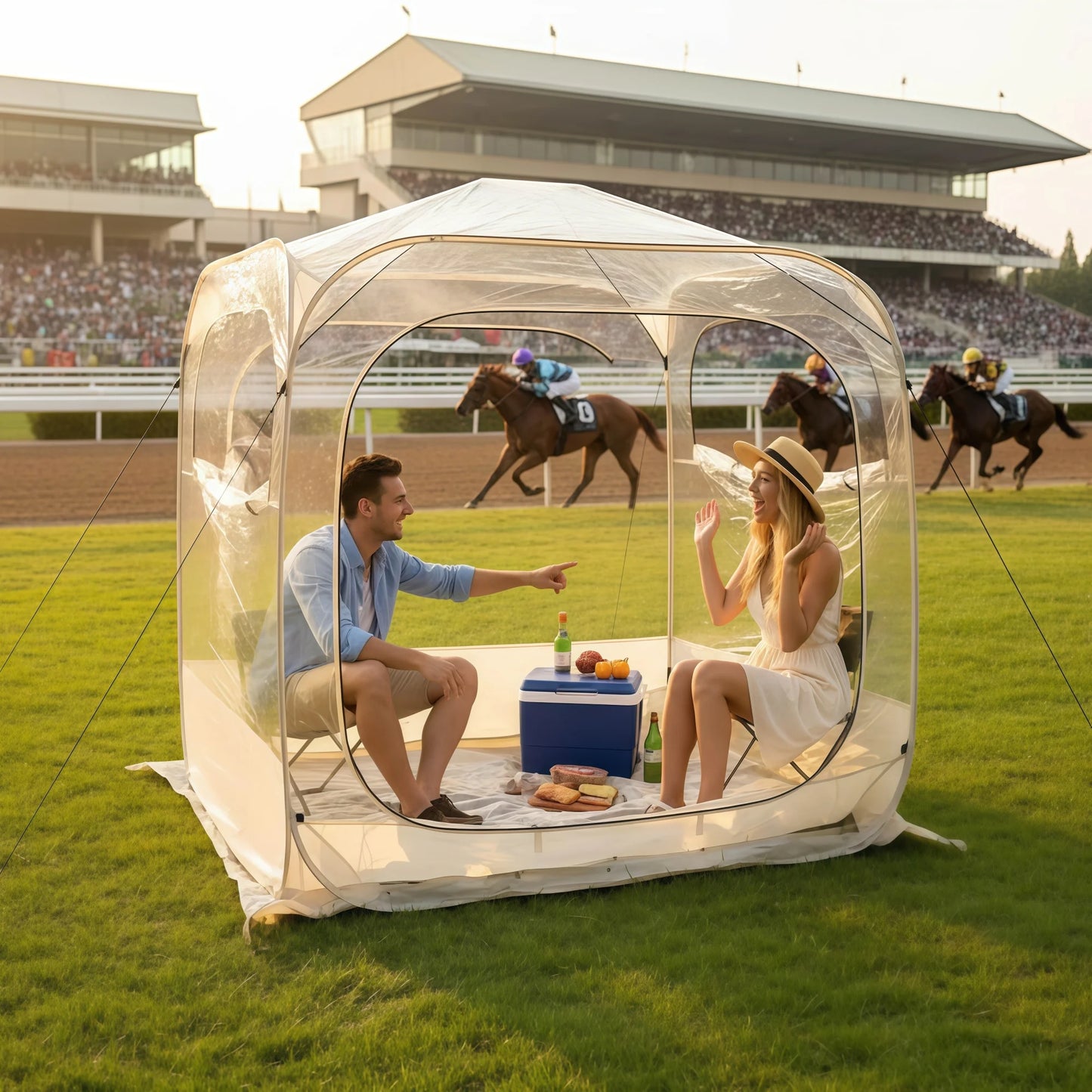 Portable Pop-Up Bubble Tent | Windproof Outdoor Shelter
