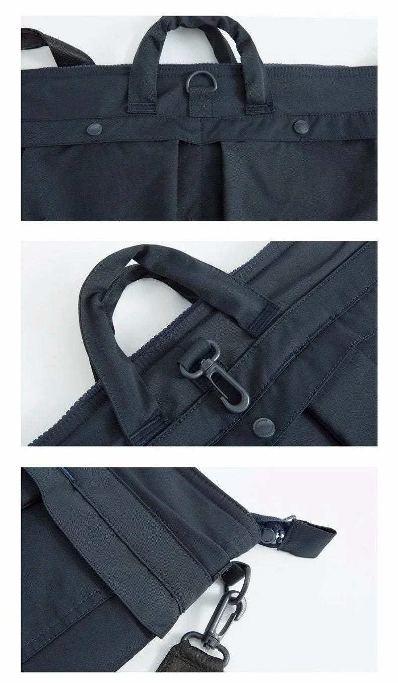 3-in-1 Retro Backpack and Crossbody Bag for Versatile Use