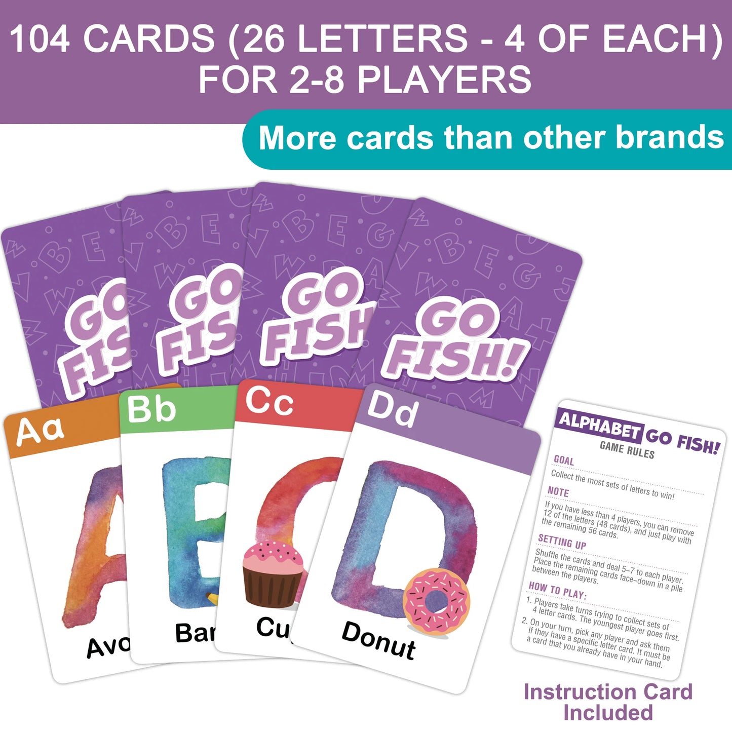 ABC Go Fish Card Game | Engaging Learning Fun for Kids 3+