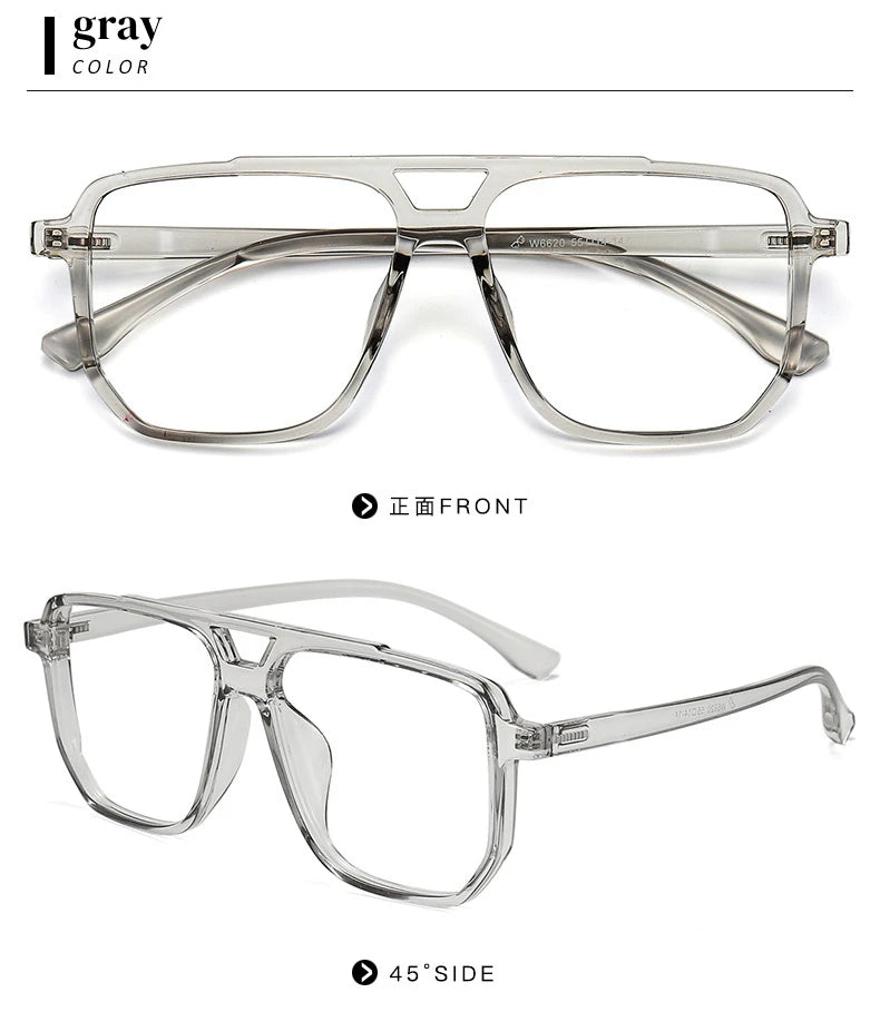 Myopia Eyeglasses with Anti Blue Light & Photochromic Lenses