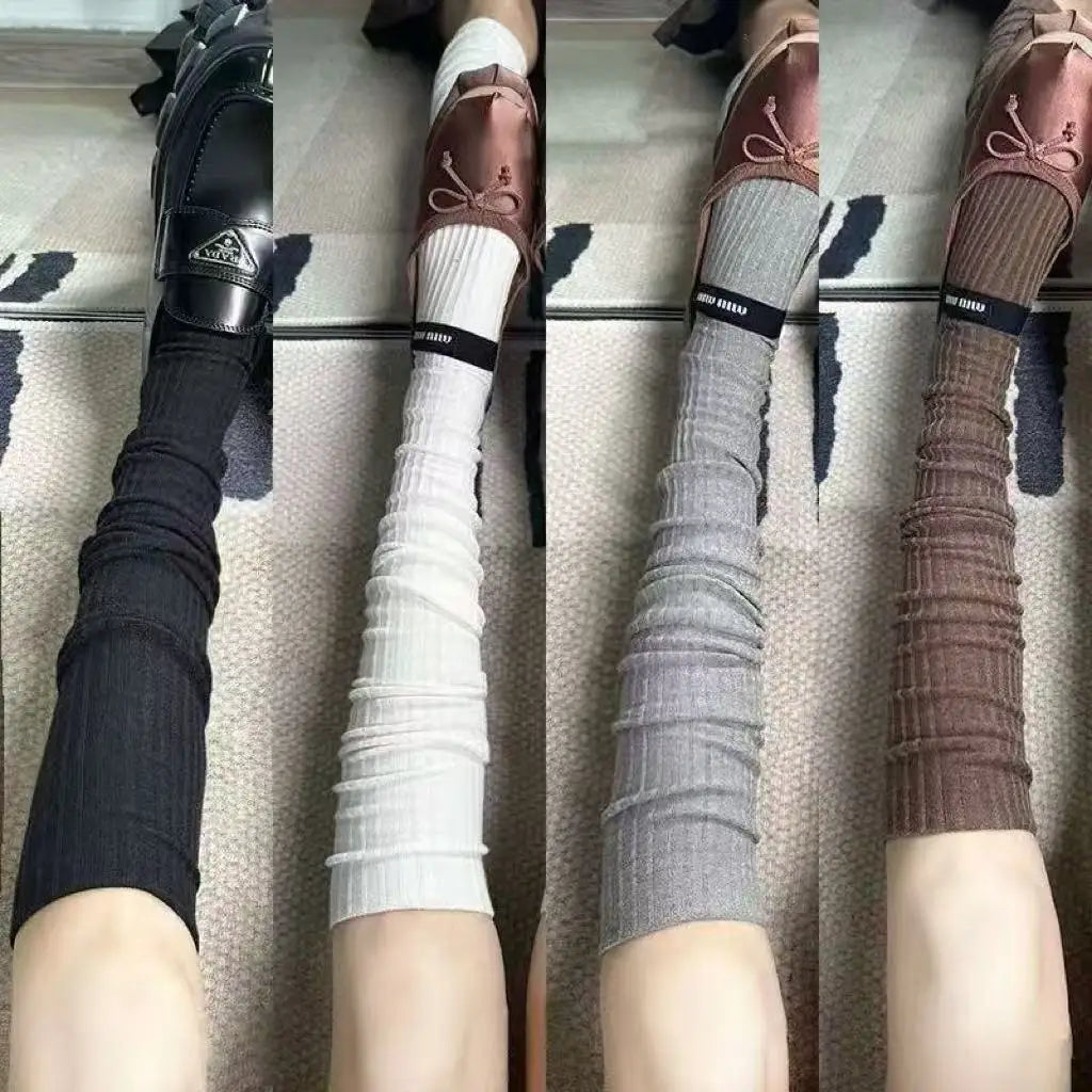 Stylish Knee Length Stockings for Women | Chic & Slimming Fashion