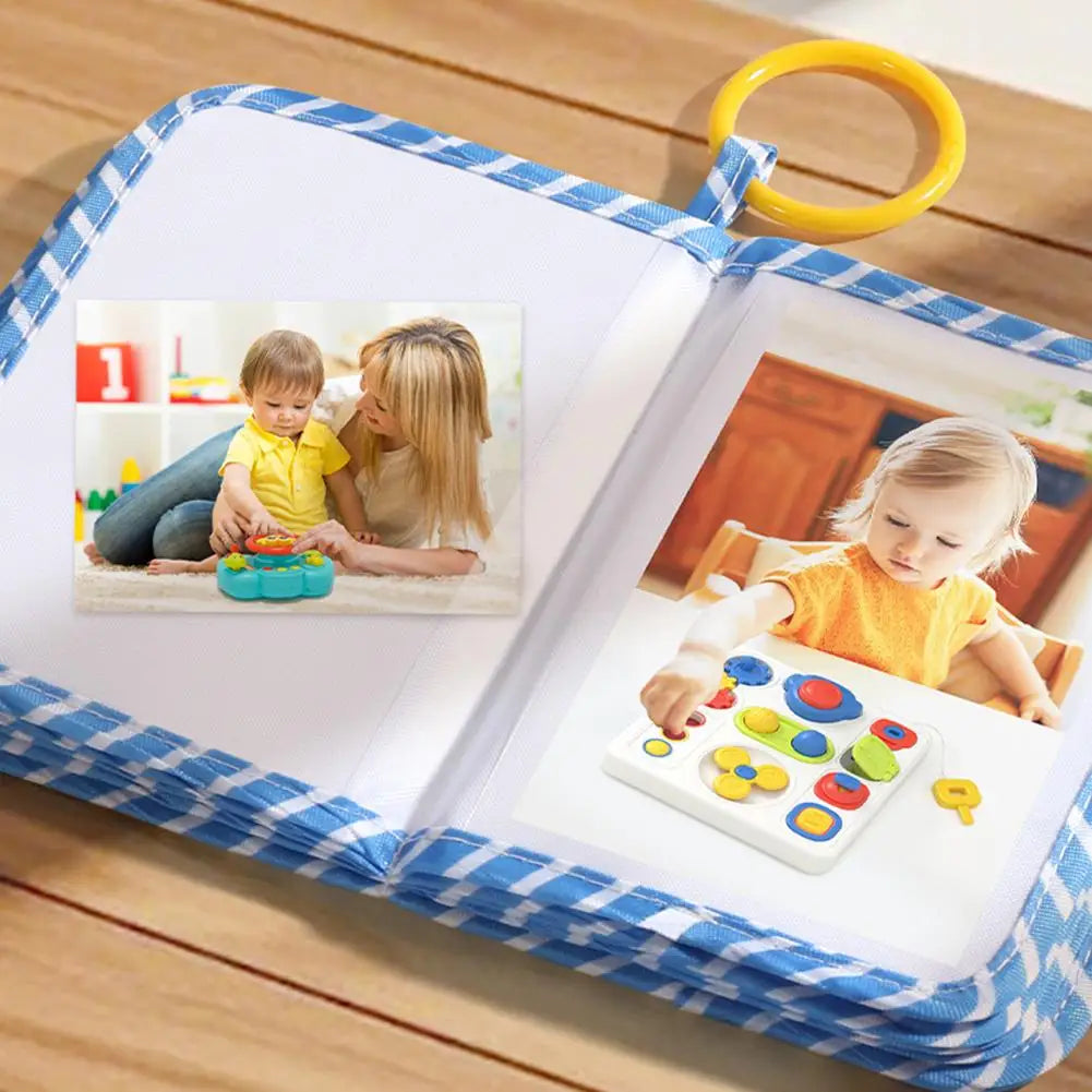 Soft Cloth Cartoon Baby Photo Memory Album | Handmade Keepsake Gift
