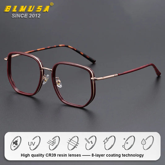 Gafas Progresivas Fotocromáticas Elegantes para Mujer | Bloqueo de Luz Azul