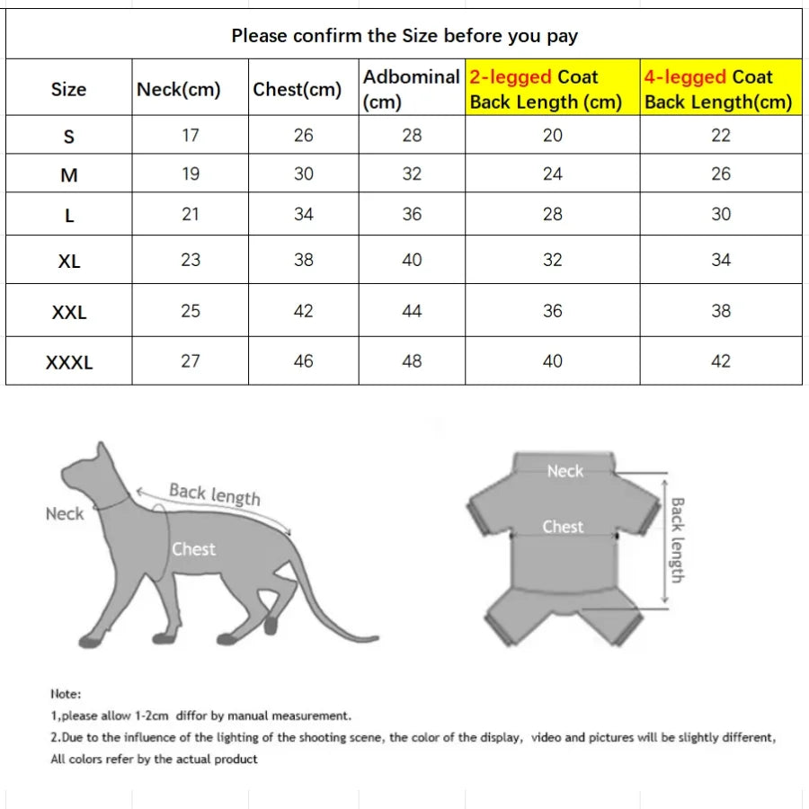 Winter Fleece Cat Coat Suit | Warm & Stylish Pet Apparel
