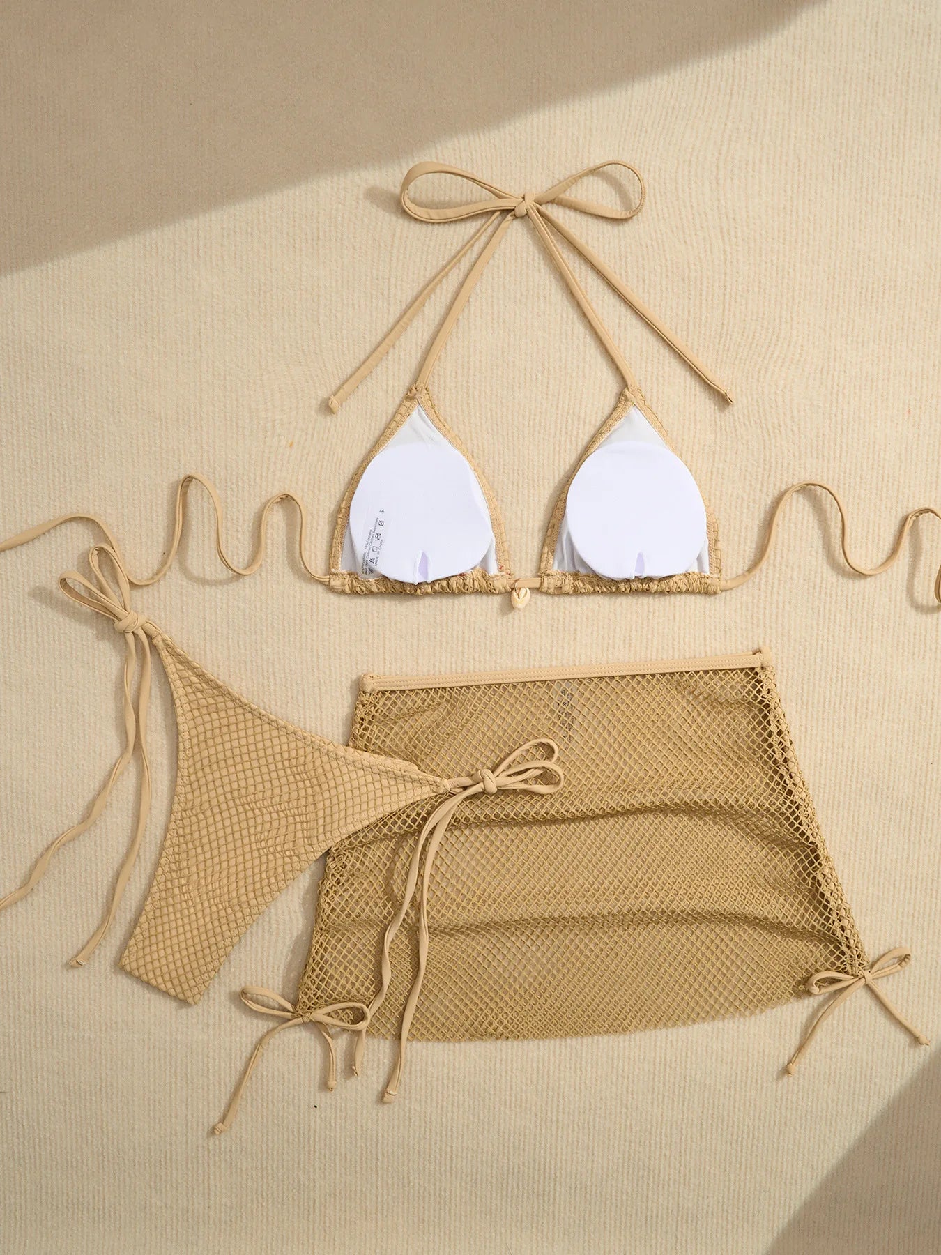 Stylish Three-Piece Bikini Set | Perfect for Beach & Pool Days