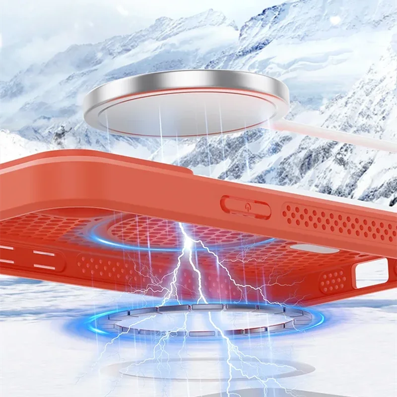 Cooling Heat Dissipation Phone Case | Magnetic Protection for iPhone