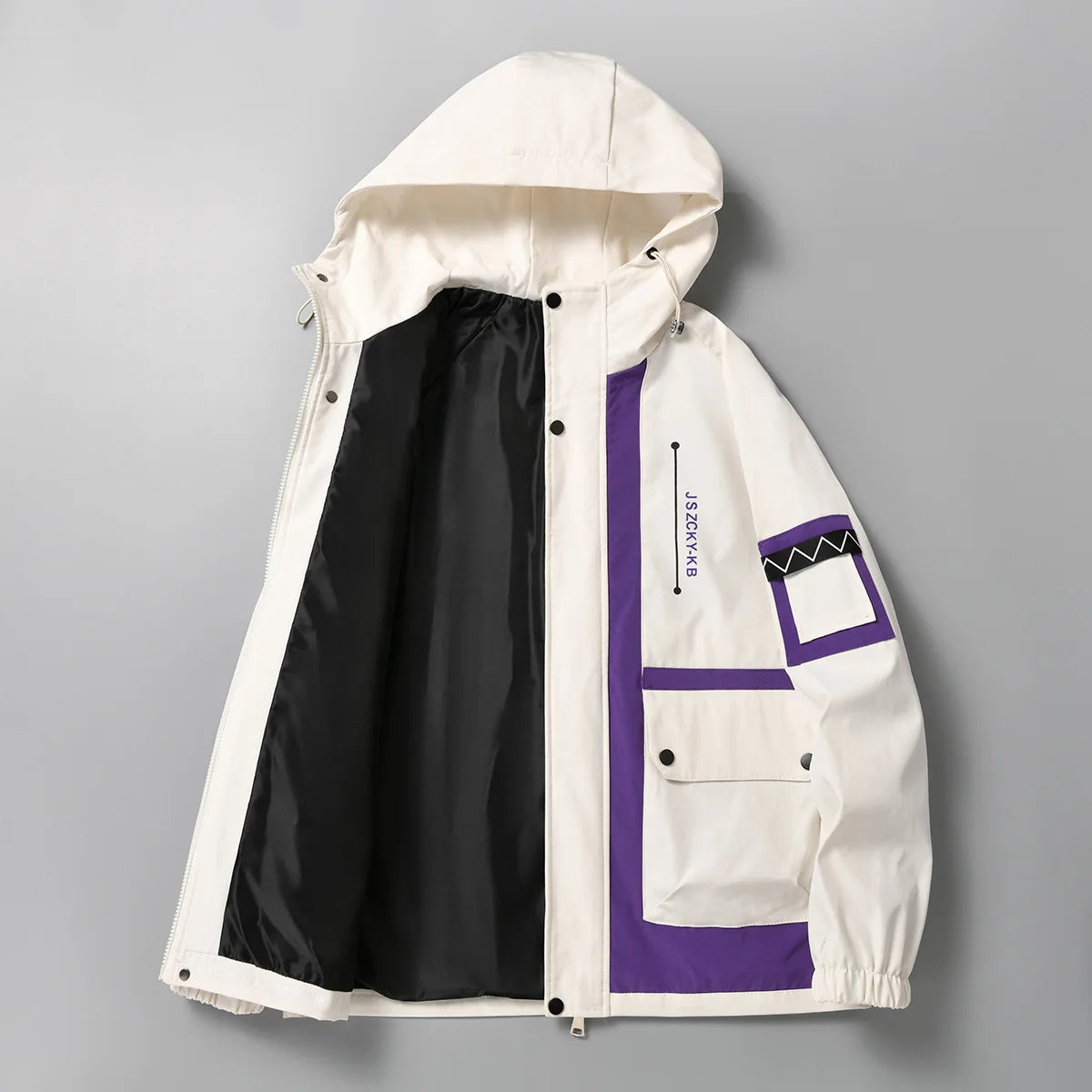 Classic Men's Hooded Casual Jackets | Stylish Windproof Coats