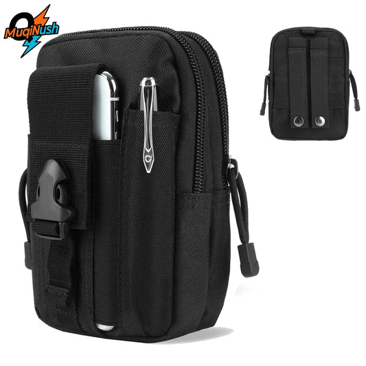 Riñonera táctica universal para teléfono | Bolso de cintura EDC para equipo de exterior