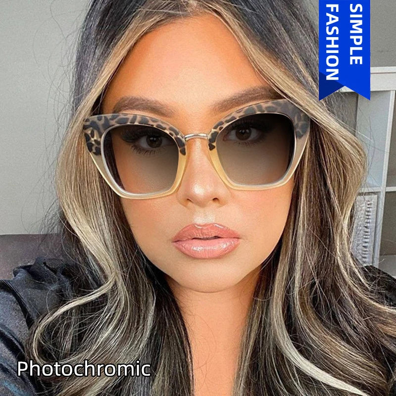 Stylish Oversized Anti Blue Light Reading Glasses for Women
