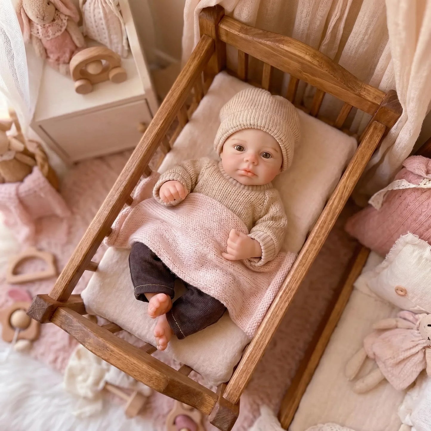 6-Inch Twin Baby Dolls | Soft Silicone Reborn Dolls for Kids