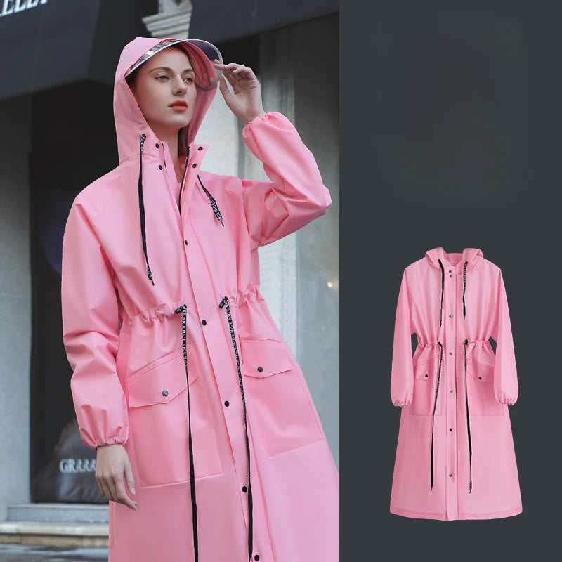 Lightweight Waterproof Hooded Raincoat for Adults | Outdoor Essential
