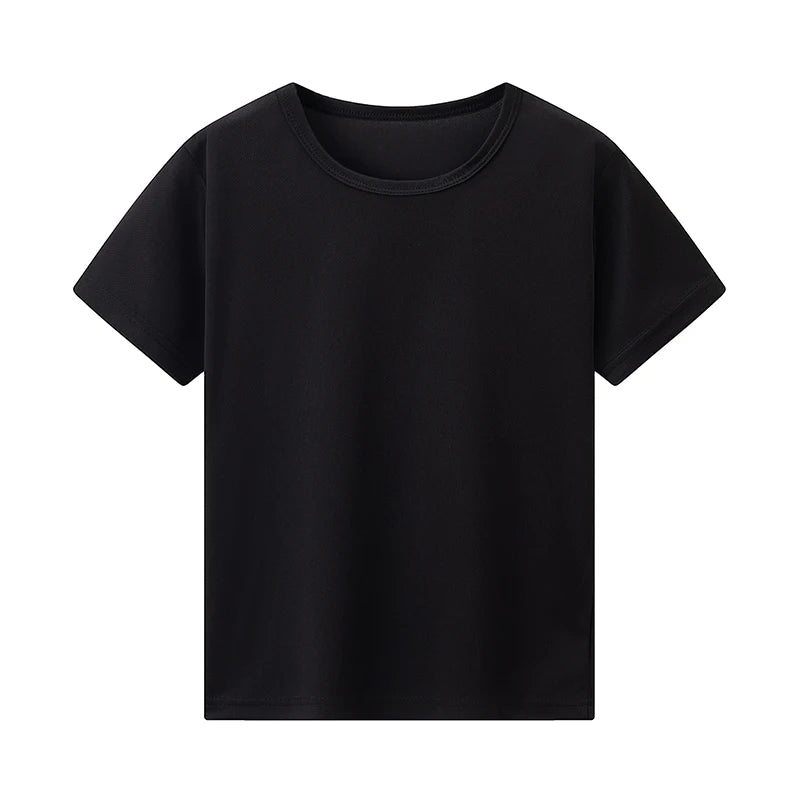 4-Piece Summer Boys' Outfit Set | Trendy Short Sleeve Tees
