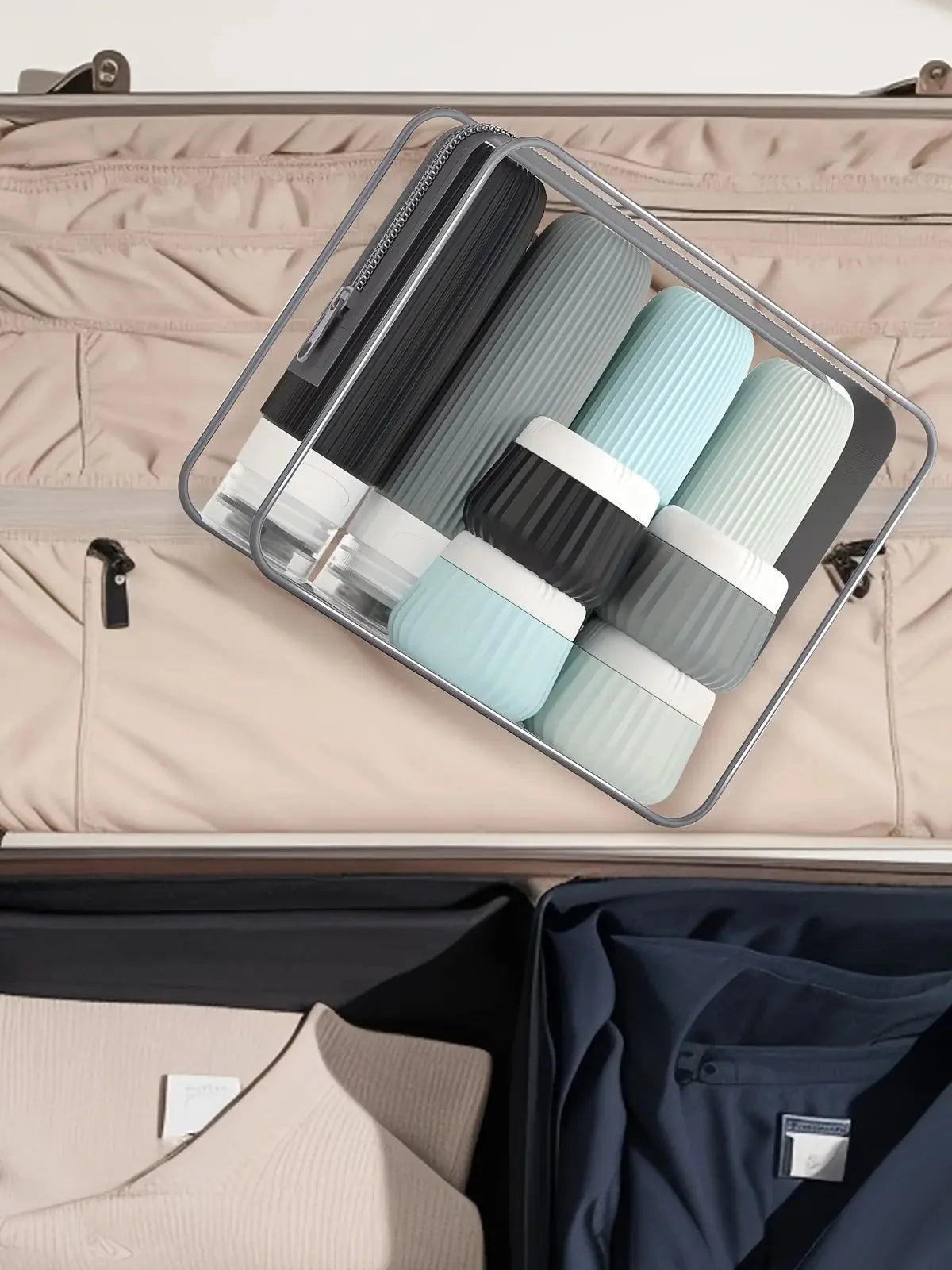 TSA-Approved Silicone Travel Bottles | Leak-Proof & BPA-Free