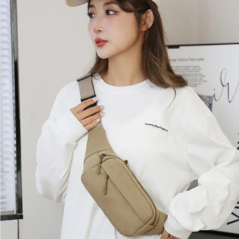 Casual Waist Bag for Men & Women | Large Phone Belt Pouch