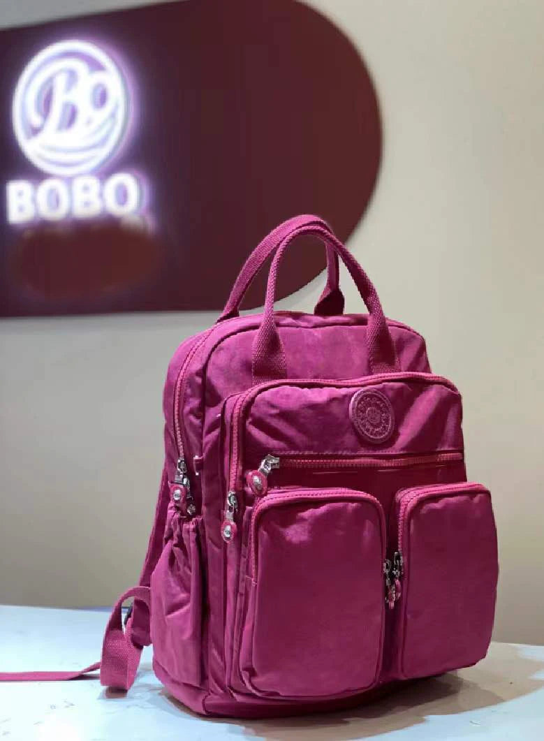 Stylish Multi-Pocket Waterproof Backpack for Women | Travel & School