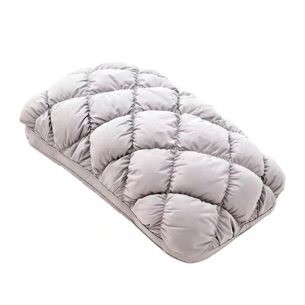 Cotton Pineapple Bun Pillow | Soft Neck Support for Sleep