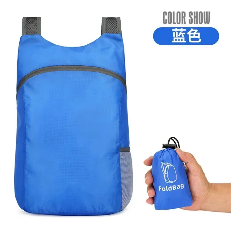 Lightweight Packable Backpack | Ultralight Travel Folding Bag